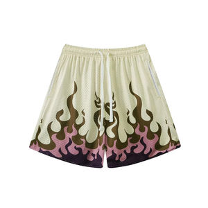 Shorts de sport en tissu élastique de différentes couleurs, durables, fabriqués en usine, uniformes personnalisés, uniformes de basket-ball personnalisés pour hommes - Product Image 1