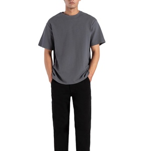 Vente en gros dernier design 100% coton décontracté personnalisé couleur unie t-shirt pour hommes à vendre vêtements d'été T-shirts pour hommes à Nurak 2025 - Product Image 1