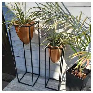 Macetas de cobre decorativas para plantas de interior, macetas martilladas para el hogar, sala de estar, entrada, mesa o ventanas - Product Image 2