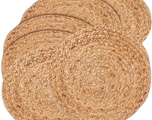 Luxury New Design 100% Organic Natural Jute Handmade Various Colors & Sizes Rope <b>Woven</b> Meal Mats <b>Woven</b> <b>Placemats</b> Hotel Table Mat - Product Image 3
