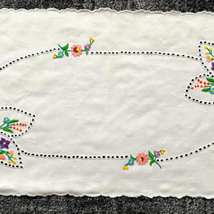 Chemin de Table fait à la main commode écharpe rectangulaire ferme chemins de Table pour la décoration intérieure fête de vacances OEM Made In Vie - Product Image 5