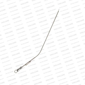 Vaslcare Frazier 7fg Tubo de succión de acero inoxidable alemán 175mm Longitud total ENT Uso quirúrgico Instrumento certificado CE - Product Image 3