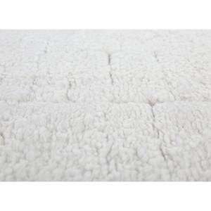 Tapis en laine noués à la main Zuri Ivory AKWT-1116, couleur unie, rectangulaire, style Tabriz, pour la maison, le salon, la chambre, la chambre d'adolescent, le couloir - Product Image 3