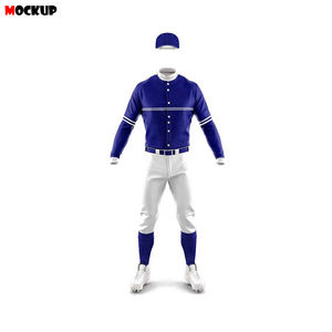 Uniformes de baseball d'équipe personnalisés en gros aux États-Unis, ensemble d'uniformes de baseball pour hommes et jeunes, vêtements de sport de haute qualité - Product Image 4