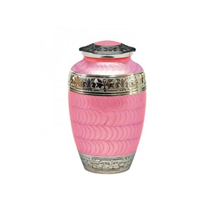 Urna para adultos de cremación de latón perla púrpura, urna funeraria para adultos de Metal sólido niquelado, grabada para cenizas humanas, tarro de recuerdo - Product Image 6