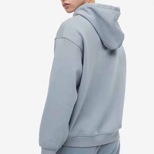 2025 Otoño Invierno sudaderas con capucha de calle para hombres sudaderas de algodón lavado de peso pesado con estampado Digital teñido liso bordado - Product Image 5