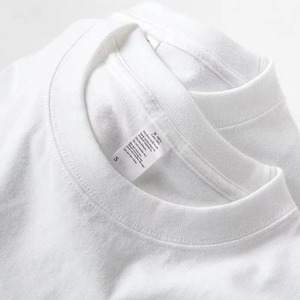 T-shirts décontractés pour hommes à manches courtes et col rond, 100 % coton, coupe classique, 210 g/m², respirants et de haute qualité, impression de logo personnalisée, vente en gros - Product Image 3