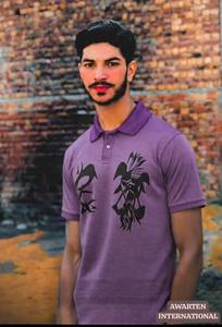 Polo à manches courtes sans couture avec logo personnalisé pour hommes, à séchage rapide, sport, impression par sublimation, coupe sèche - Product Image 4