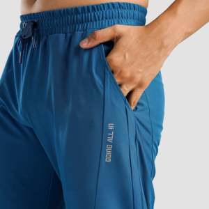 Pantalones Cargo Surgex de Cintura Media en Color Verde Azulado para la Temporada de Otoño - Product Image 5