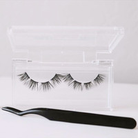 Pinzas Aplicadoras de Pestañas Profesionales Heyme Beauty de Acero Inoxidable, Antiestáticas, con Agarre Perfecto y Punta Suave, Pinzas Personalizadas