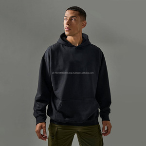 Sweat à capuche pour homme, sweat à capuche en molleton lourd pour homme, sweat à capuche oversize avec poche, vêtements de sport décontractés - Product Image 1