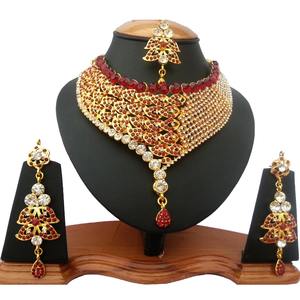 Ensemble de bijoux de mariée vintage en alliage, fleurs traditionnelles, artificielles, avec cristaux et strass, pour fiançailles, fête, anniversaire, mariage - Product Image 1