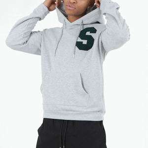 Nouveau sweat à capuche brodé personnalisé de haute qualité pour hommes Style de sweat-shirt de base fabriqué à 100% de coton - Product Image 5