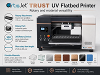 Impresora UV de Cama Plana para Letreros Interiores y Exteriores, Máquina de Impresión de Placas de Identificación, Acrílico, Metal, Madera, Plástico, Señalización Personalizada en Varios Tamaños