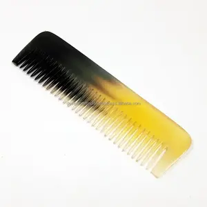 Indian Supplier High Quality Cow Horn Comb Salon Massage Hair Comb for Worldwide Export from Indian Supplier