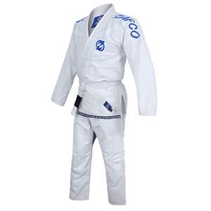 Ligero 350GSM BJJ Gi logotipo personalizado Jiu Jitsu Kimono uniforme OEM fábrica traje de entrenamiento transpirable duradero - Product Image 6