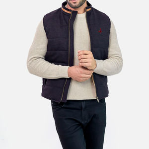 Chaleco Acolchado Multifuncional para Hombre, de Lana Transpirable, Lavado, con Logotipo Personalizado OEM, Chaqueta Sin Mangas Acolchada - Product Image 5