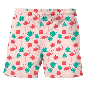 Maillot de bain de plage de haute qualité pour hommes Short de bain de 5 pouces Short de bain respirant à séchage rapide avec logo personnalisé 100% polyester - Product Image 2