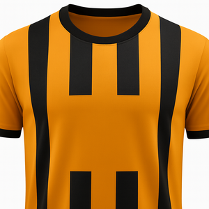 Nueva Camiseta de Fútbol Personalizada, Uniforme de Poliéster de Media Manga, Secado Rápido, Diseño Ligero de Dos Tonos, Logotipo Personalizable - Product Image 3