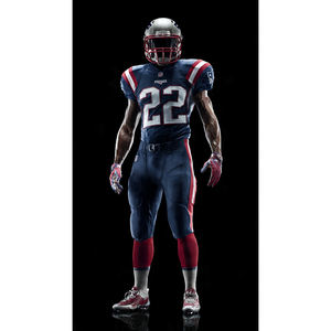 Uniforme de football américain OEM de haute qualité, maillot et pantalon de football américain, entraînement de football, maillot américain unisexe - Product Image 3