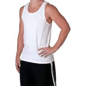 Camisetas sin mangas para hombre de talla grande, cómodas y transpirables, para correr y hacer ejercicio, chaleco para gimnasio, camisetas sin mangas de algodón para hombre a la venta - Product Image 3
