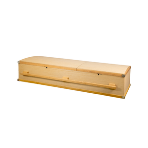 Suministros funerarios de estilo americano de madera natural hechos en Vietnam, ataúd de madera de alta calidad, cremación y entierro, estándar europeo - Product Image 2