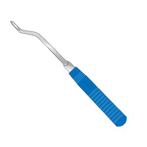 Capener Lamina Gouge à poignée inversée en acetal bleu Suregrip, 245 mm de largeur, 11 mm, en acier inoxydable, instruments chirurgicaux manuels - Product Image 1