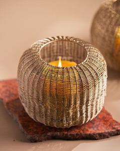Votives de hierro de Metal para decoración del hogar de Navidad candelabros molde de vela de lujo hecho a mano de alta calidad - Product Image 1