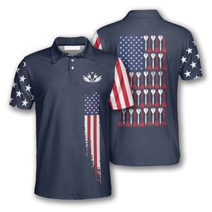 Maillots de polos de fléchettes à sublimation personnalisée Chemises de fléchettes pour la conception d'équipe - Product Image 4