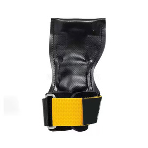 Meilleures ventes : Sangles de maintien en néoprène rembourré avec grip en caoutchouc, unisexe, pour haltérophilie professionnelle, poignées de levage de poids lourd, crochets de fitness pour soulevé de terre - Product Image 4