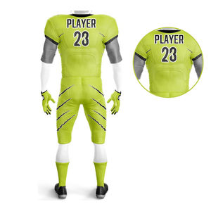 Nouveaux uniformes de football américain de nouvelle génération, vêtements de sport respirants personnalisés - Product Image 3