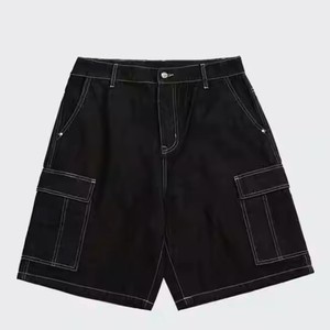 Pakistan Made High Quality Breathable durable material latest design <b>Men</b> Denim <b>Short</b> & <b>Slim</b> <b>Fit</b> Style Double Pocket Decoration - Product Image 4