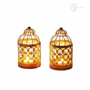 Lanterne en métal artistique pour la décoration de la maison et du jardin |   Utilisation du Ramadan : Imperméable et durable - Product Image 3