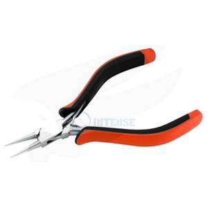 Alicates de punta redonda micro con logotipo personalizado OEM de 130mm para hacer joyas, abalorios de acero inoxidable, envoltura de alambre, manualidades y reparaciones DIY - Product Image 4