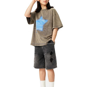 OverSize Latest Kids T-Shirts for Unisex Precio barato Hombres Mujeres Camiseta con estilo en precio al por mayor Nuevos diseños Premium - Product Image 4