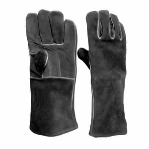 Gants de sécurité industriels robustes en cuir de vachette pleine fleur, résistants à la chaleur, antistatiques, résistants aux déchirures, 7 oz - Product Image 6
