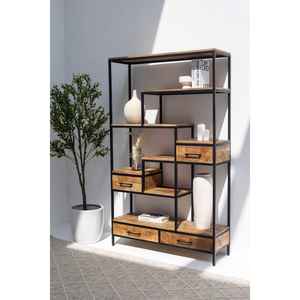 Luigi Industrial Librería de madera - Product Image 2