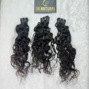 Cabello humano natural sin procesar Extensión de cabello humano de donante único para niñas y mujeres Paquete de cabello crudo sin procesar - Product Image 2