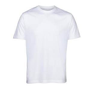 เสื้อยืดคอกลมแขนสั้นสีขาว พิมพ์ลายโลโก้ตามสั่ง ผ้าฝ้าย 100% ไซส์ใหญ่ สำหรับผู้ชาย - Product Image 2