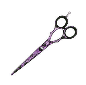 Ciseaux de coiffeur Super Cut de haute qualité papier de serpent enduit de lames droites tranchantes ciseaux de coiffure avec repose-flinger - Product Image 6
