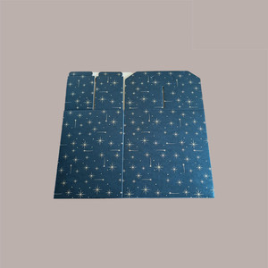 10 Uds. Botella Panettone de cartón negro maleta mediana caja de regalo de Navidad con gráficos de estrella dorada suministros de vacaciones - Product Image 2