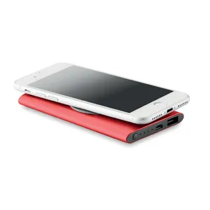 พาวเวอร์แบงค์แบบกำหนดเองได้ ความจุ 4000mAh พร้อมระบบชาร์จไร้สาย สำหรับของขวัญส่งเสริมการขาย - Product Image 1
