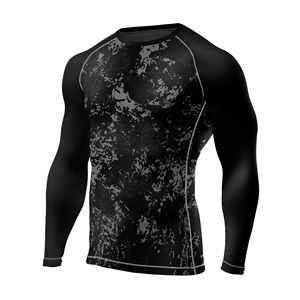 Performance Long Sleeves Sublimation Design Custom <b>MMA</b> <b>Rash</b> <b>Guards</b> Men's Sportswear Compression Shirts Grappling BJJ <b>Rash</b> <b>Guard</b> - Product Image 1