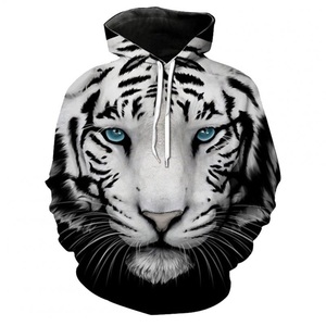 Sudadera con capucha personalizada de alta calidad 2025 para hombre, ropa de moda informal transpirable de algodón 100%, sudaderas con capucha con estampado de sublimación al por mayor - Product Image 3