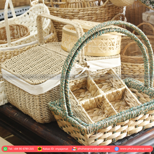 VENTA CALIENTE PRODUCTO CESTA DE REGALO DE Bambú Ecológica Perfecta para Almacenar Frutas Frescas y Organizar Sus Elementos Esenciales de Cocina - Product Image 6