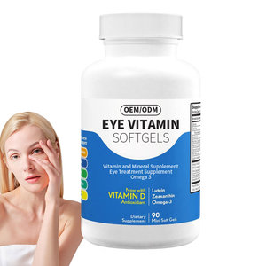 סיטונאי תוסף ויטמין ומינרלים להגן על העין עזרה ראייה בריאות עיניים תוספת ויטמין softgels - Product Image 1
