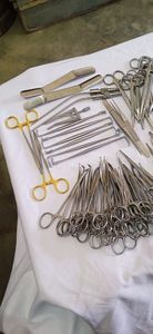 ชุดเครื่องมือผ่าตัดศัลยกรรมพลาสติก 72 ชิ้น ชุดอุปกรณ์สแตนเลสแบบใช้มือ ฆ่าเชื้อแล้ว สำหรับสัตว์เลี้ยง - Product Image 3