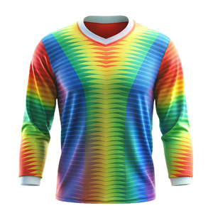 เสื้อแข่งมอเตอร์ครอสแบบขายส่งสั่งทำได้ ไซส์พลัส ผ้าโพลีเอสเตอร์ ระบายอากาศ กันลม กันยับ แห้งเร็ว พิมพ์ลายแบบซับลิเมชั่น - Product Image 5