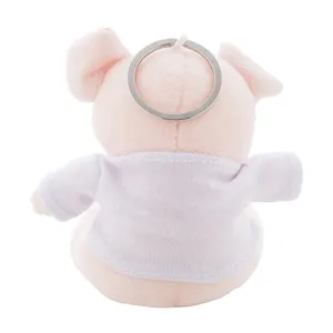 Portachiavi Personalizzato in Peluche a Forma di Maialino per Gadget e Accessori - Product Image 5