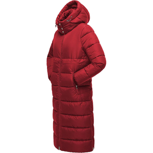 Recién llegado, ropa de invierno, abrigos de plumas, chaquetas de burbujas personalizadas, abrigo largo acolchado para mujer con capucha - Product Image 3